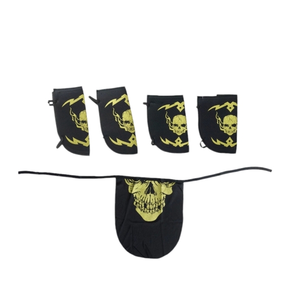 NWT Skull Ninja  Fun World Boy's Halloween Costume Size S (6/7) - Picture 9 of 13